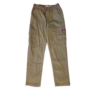 Harvest Gold - Levi's Youth Boy's Drawstring Waistband Tapered Leg Twill Cargo P